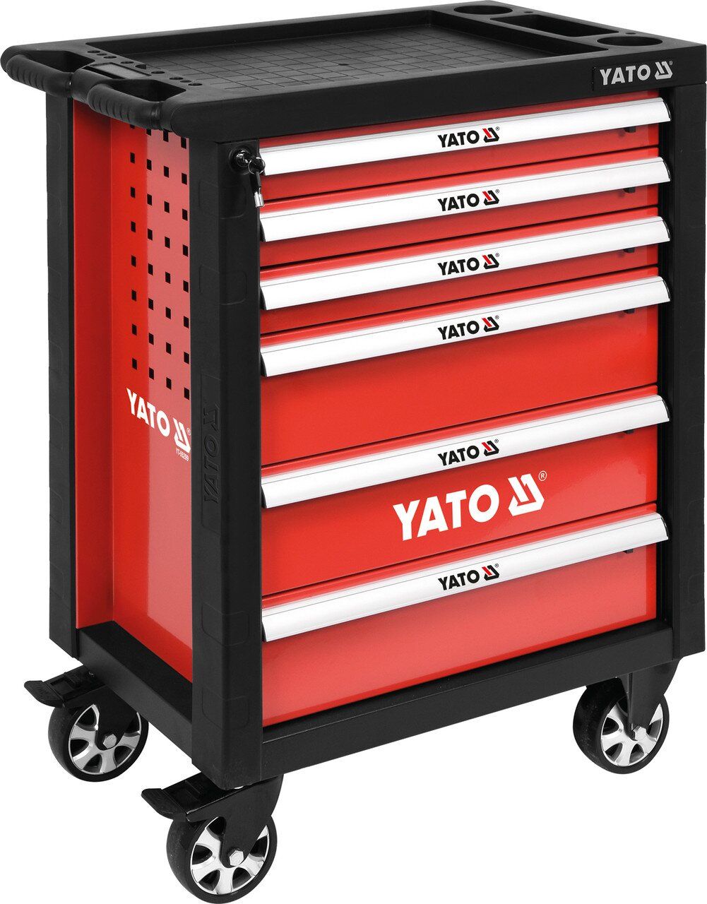 YATO Шафа для інструментів YATO, на колесах, 6 шуфляд, 975x 765x 465 мм  | YT-55299
