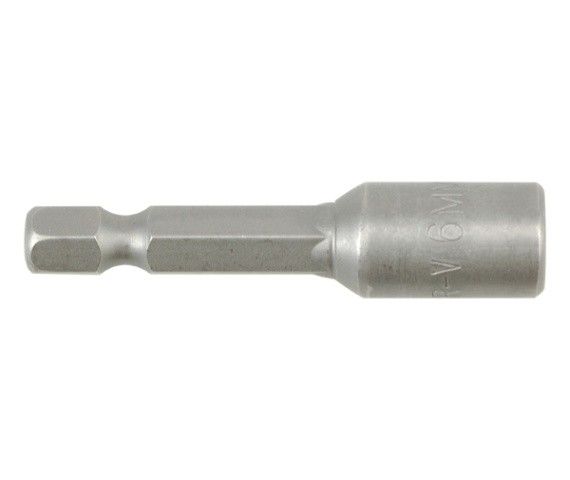 YATO Насадка торцева магнітна 6-гранна YATO : HEX М6 x 48 мм. HEX Ø= 1/4"  | YT-1501