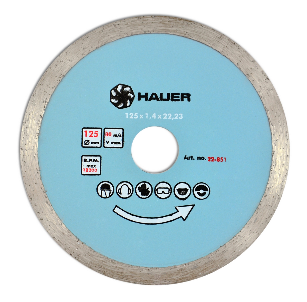 22-850 Алмазний диск для кераміки, 115 мм | Hauer