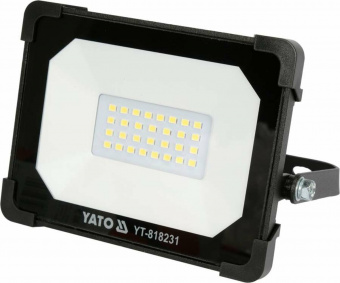 YATO Прожектор з SMD-діодним випромінювачем YATO: 20 Вт, 230В, 1900 Лм, 30 діодів, 140 x124.5x 32 мм