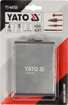 YATO Свердла універсальні YATO з 6-гранним HEX хвостовиком, 4 елем.  | YT-44705