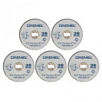 Відрізний диск по металу Dremel SpeedClic (SC456) (38 мм, 5 шт.) (2615S456JC)