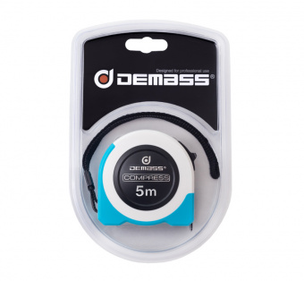 DEMASS Рулетка измерительная Compress, 5мx19мм