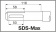 MILWAUKEE Долото для видалення плитки SDS-MAX , 300x80мм | 4932399234